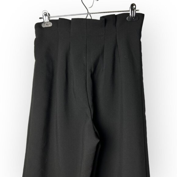 Bardot Black High  Pleated Waist Trousers - Picture 5 of 7